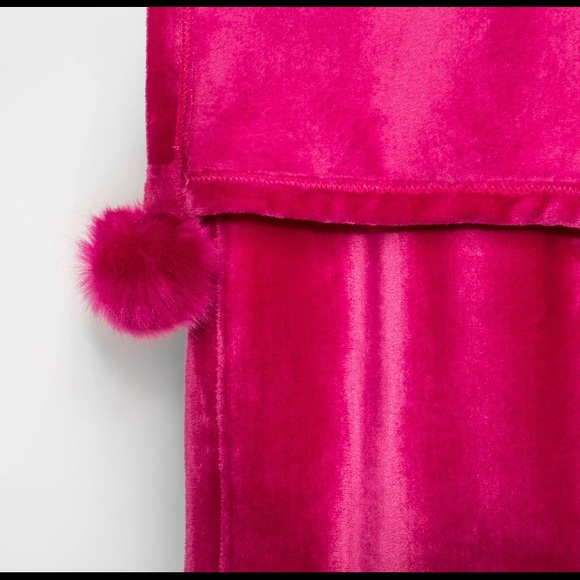 ❌OPALHOUSE❌ | Faux Fur Pom Throw Blanket - Picture 3 of 6